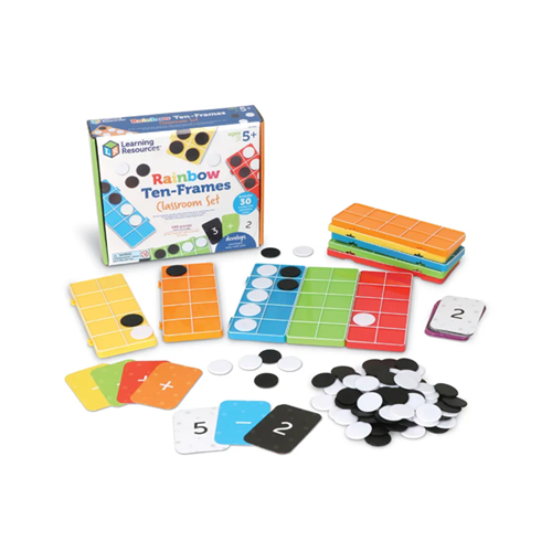 Regenboog tientallenramen klasset | Learning Resources Regenboog tientallenramen klasset | Learning Resources